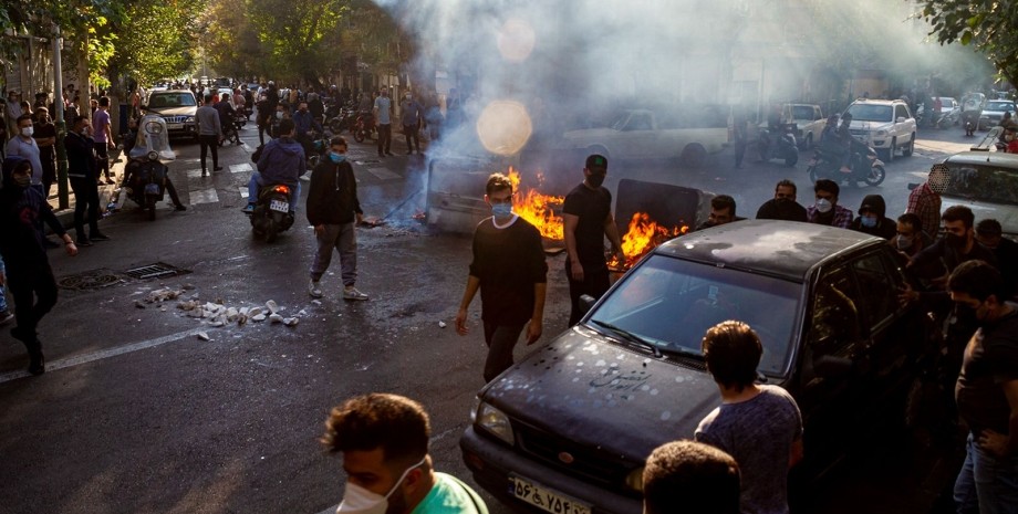 Протесты в Иране, фото