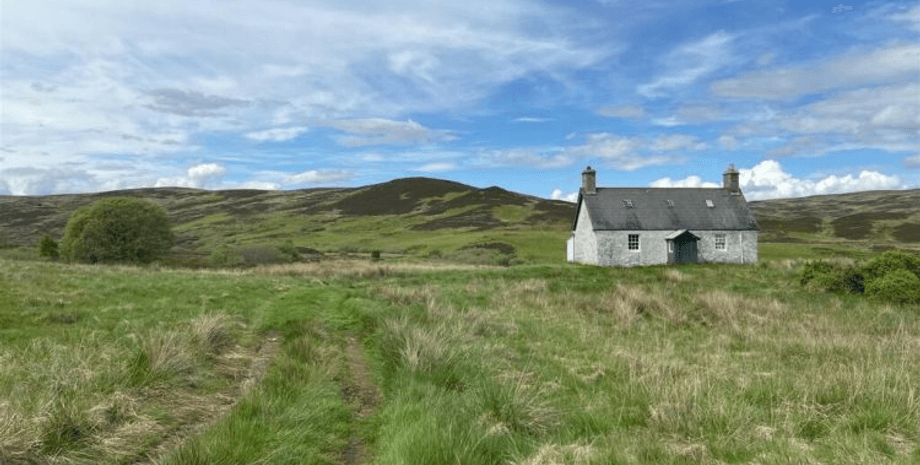 Коттедж в горах, дом в горах, дом посреди поля, мечта интроверта, дом мечты, купить дом в горах, участок в горах, необычное жилье