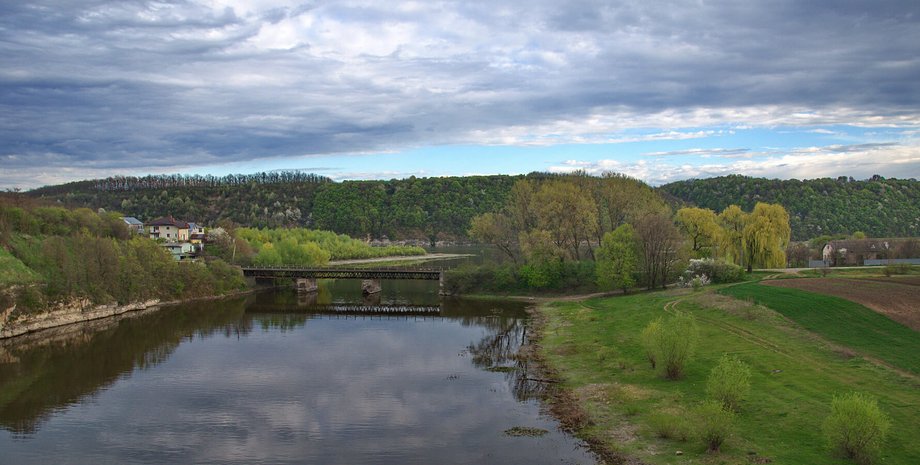 Збруч, Збручанский каньон, Подольские Товтры