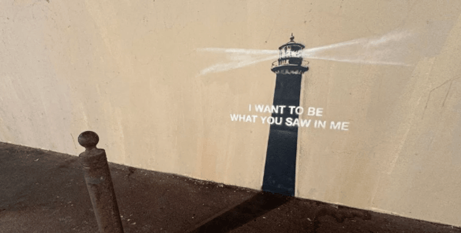 Бэнкси, новая работа, Марсель