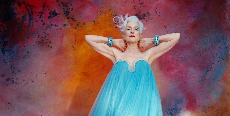 Мэй Маск, мама Илона Маска, фотосессия