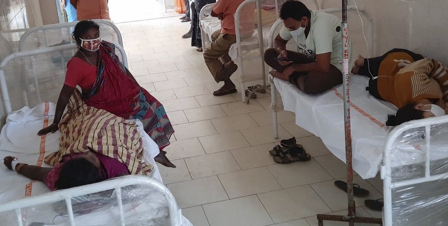 Индия, лихорадка, больница,