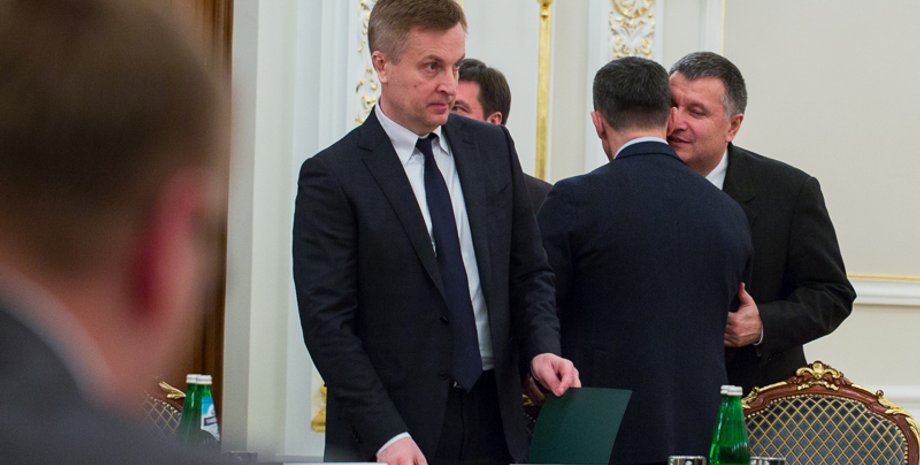 Валентин Наливайченко, Виталий Ярема и Арсен Аваков / Фото: Апостроф, Владислав Содель