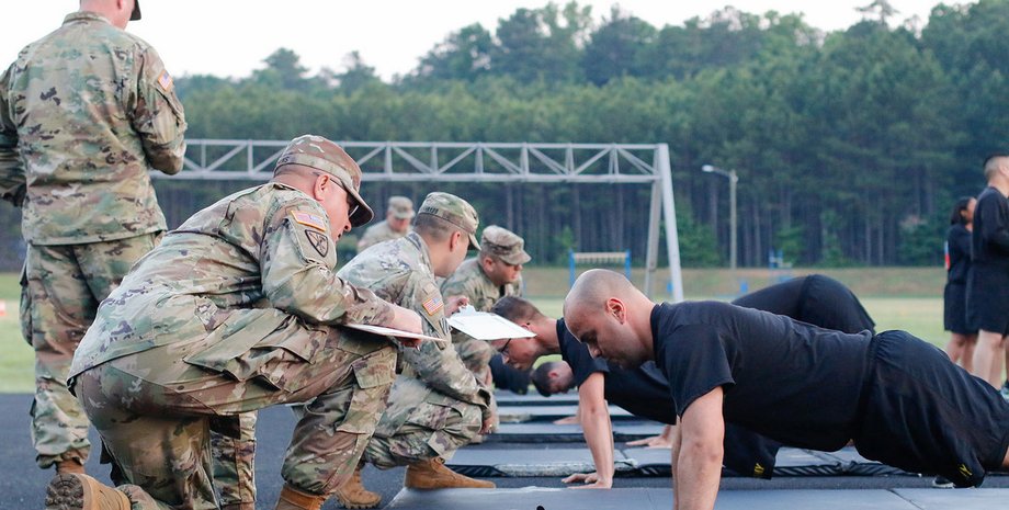 армия США, солдаты, тренировка