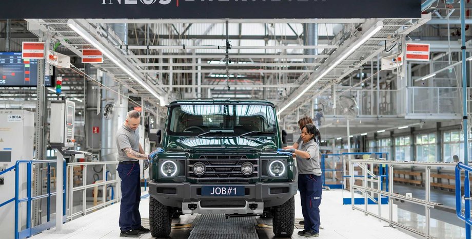 Внедорожник Ineos Grenadier, Ineos Grenadier 2023, Ineos Grenadier, новый Ineos Grenadier, Land Rover Defender