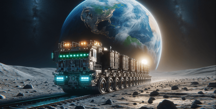 железная дорога Луна