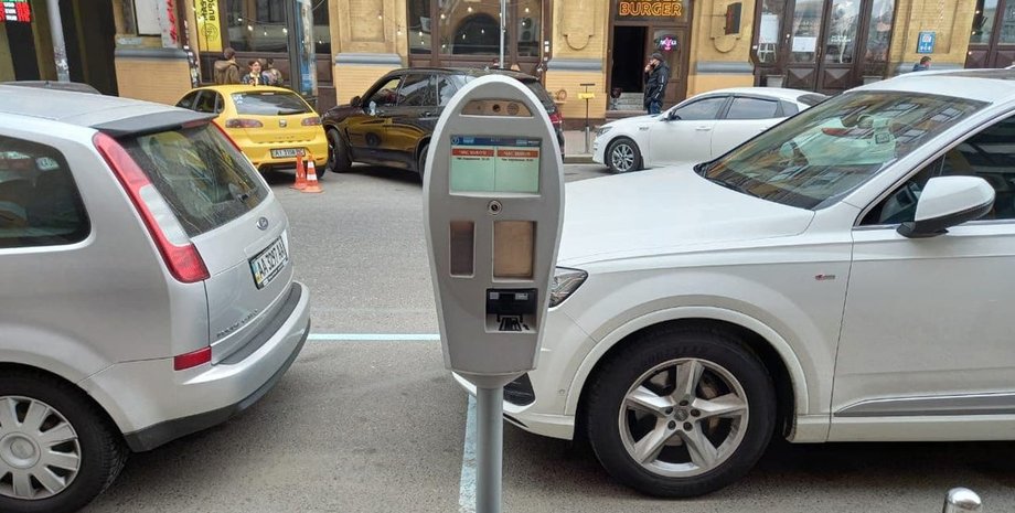 Киев, парковка, тарифы,