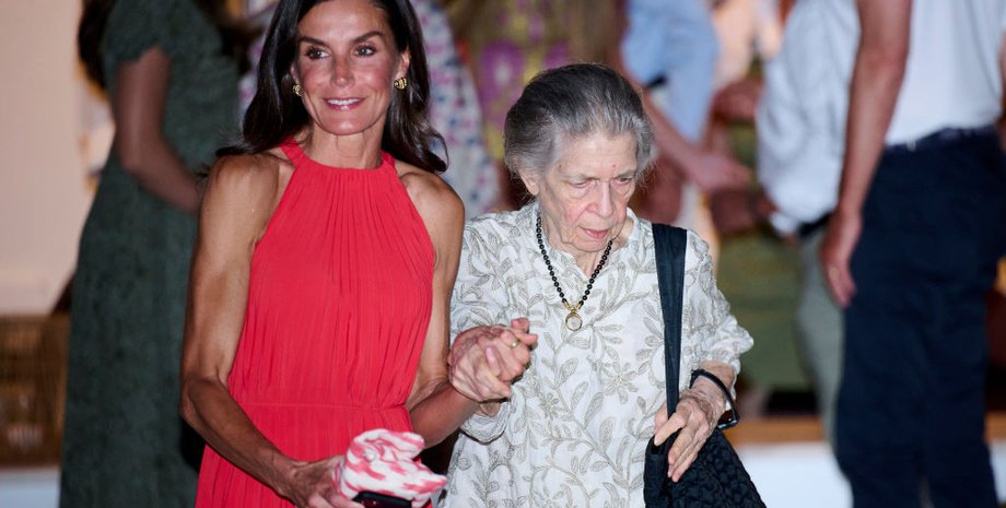 Королева Летиция и принцесса Ирене