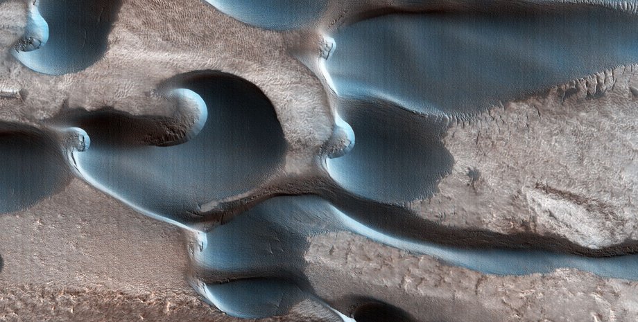 бархан, Марс