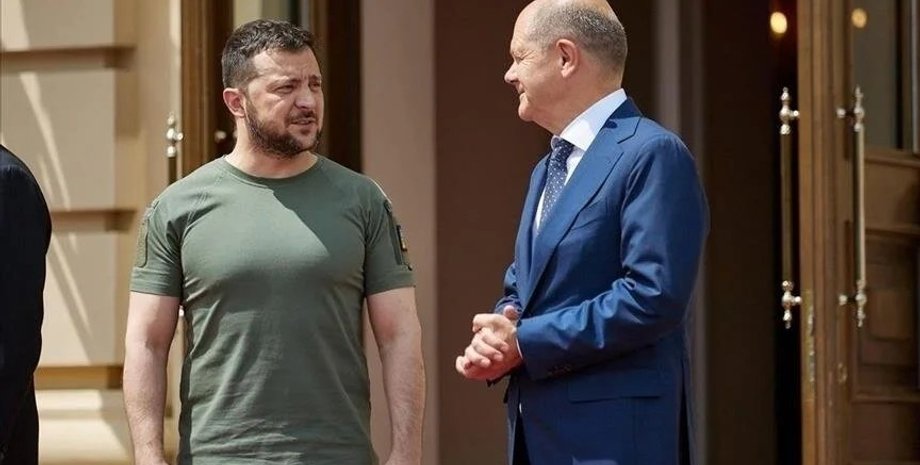 война в украине, западное оружие, разрешение бить по территории рф, олаф шольц, германия