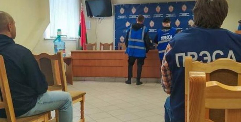 Октябрьское РУВД, где находятся задержанные журналисты/Фото: tut.by