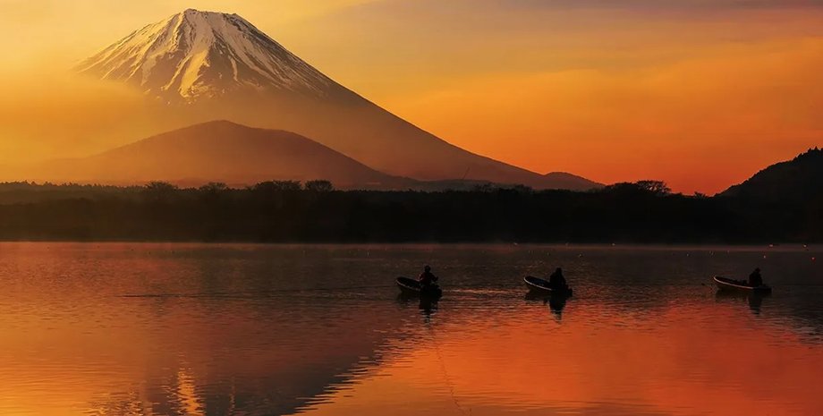 фудзи, япония, гора фудзи