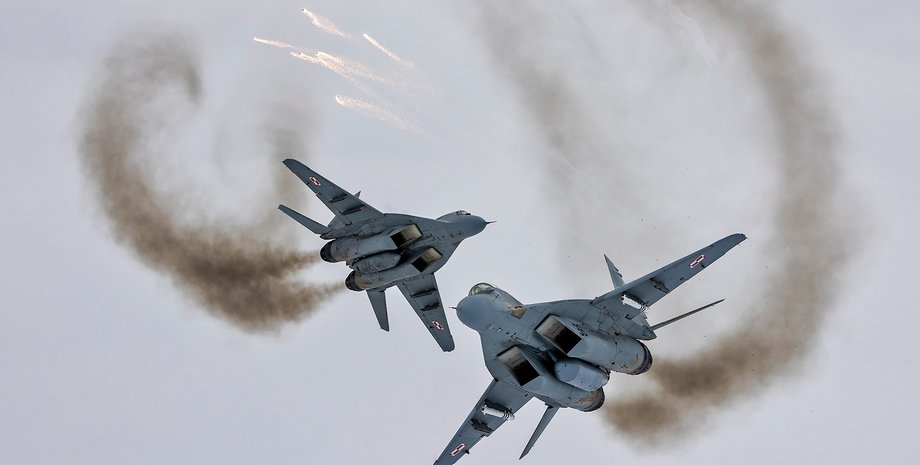 польща, міг-29, літаки, авіація, пілотаж