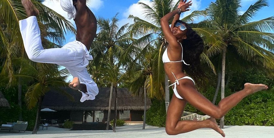 Супермодель Наомі Кемпбелл, Мальдіви, відпочинок