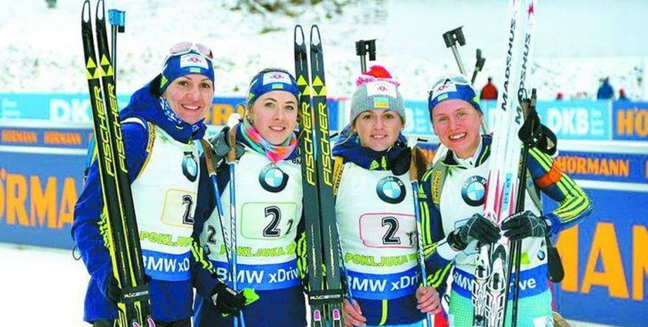 Сборная Украины по биатлону / Фото: facebook.com/olympicua