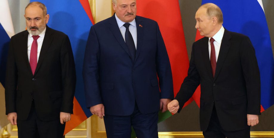 Владимир Путин, Никол Пашинян, Александр Лукашенко, армения смена курса, армения выход из одкб, пашинян обвинил россию, пашинян обвинил лукашенко, пашинян сделал заявление