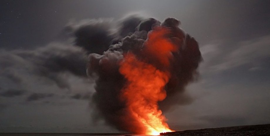 Вулкан, извержение, катастрофа,