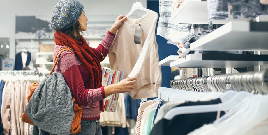 покупка одежды фото