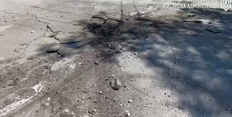 Наслідки обстрілу Херсона 23 червня