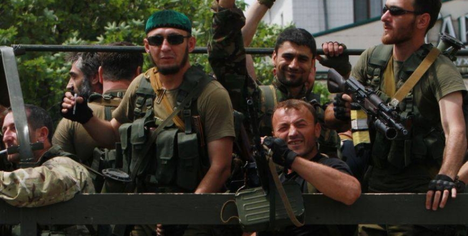 Боевики с Кавказа в Донбассе / Фото: 062.com.ua