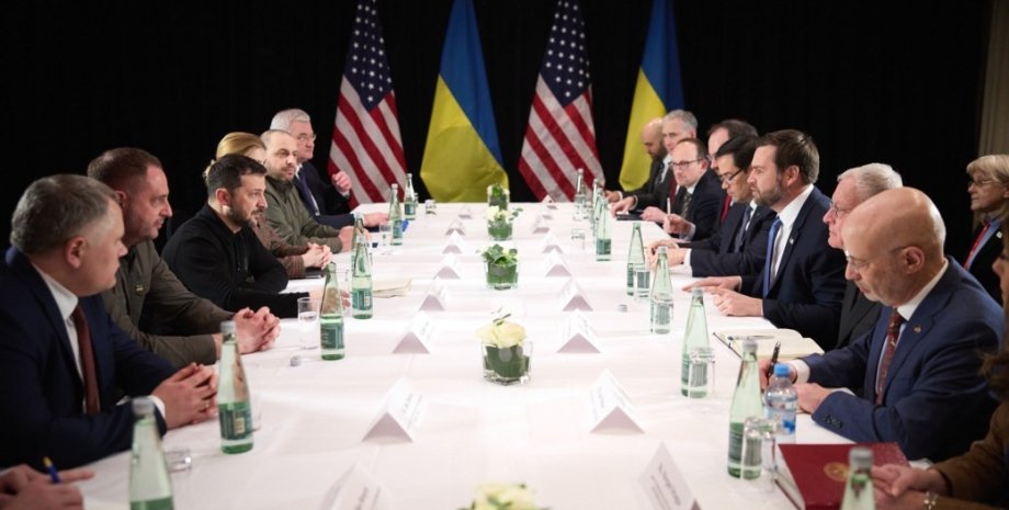 Перемовини української та американської делегацій Перемовини української та американської делегацій