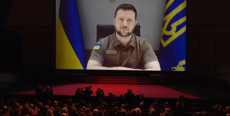 канны 2022, владимир зеленский, каннский кинофестиваль, 75-й каннский кинофестиваль, выступление зеленского, чарли чаплин