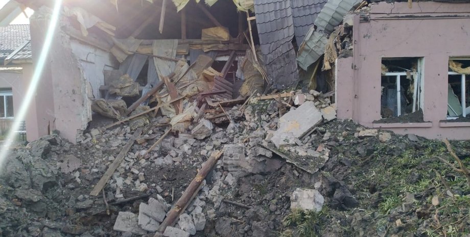 донецкая область обстрел, разрушения, ракетные удары