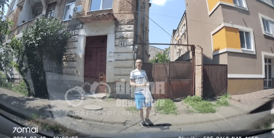 дніпро, вулиця антоновича, камера спостереження