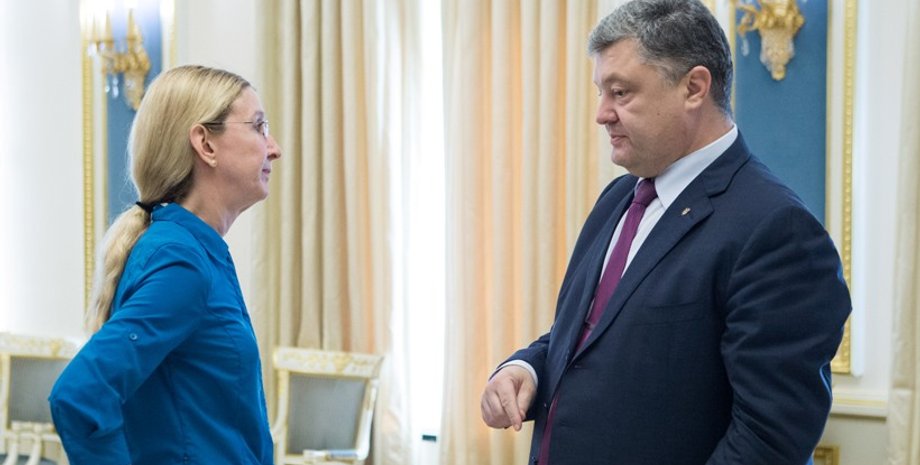 Ульяна Супрун и Петр Порошенко / Фото: Пресс-служба президента