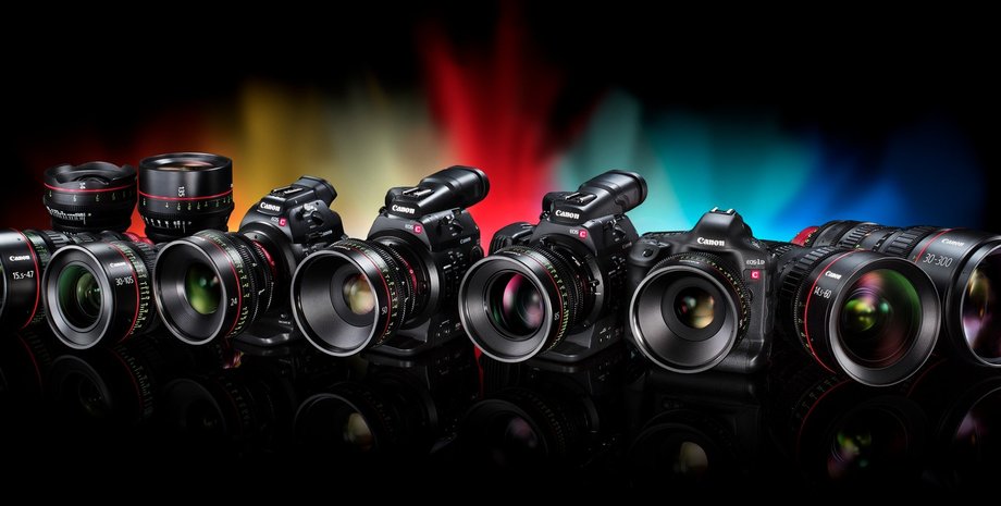 Линейка фотопродукции Canon / Фото: Сinema5d.com
