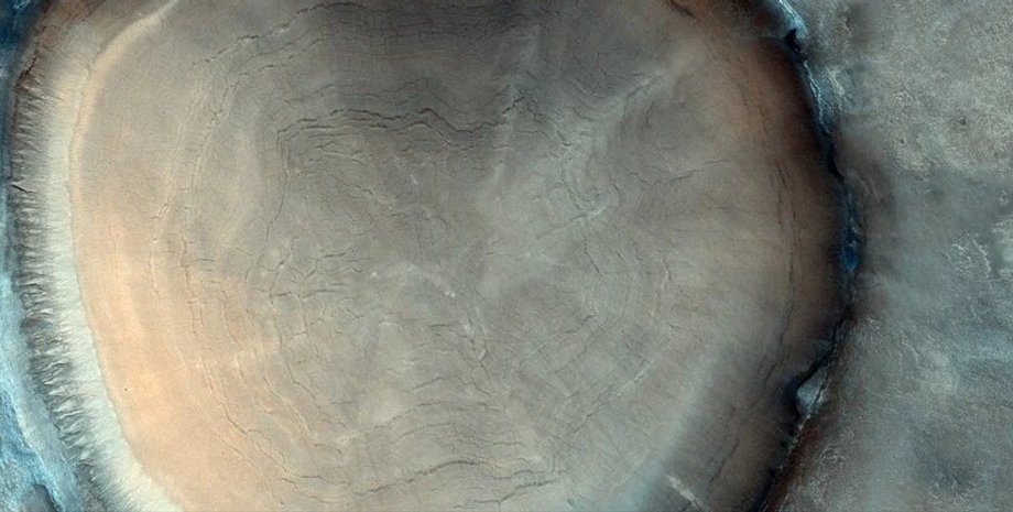 кратер, Марс, фото