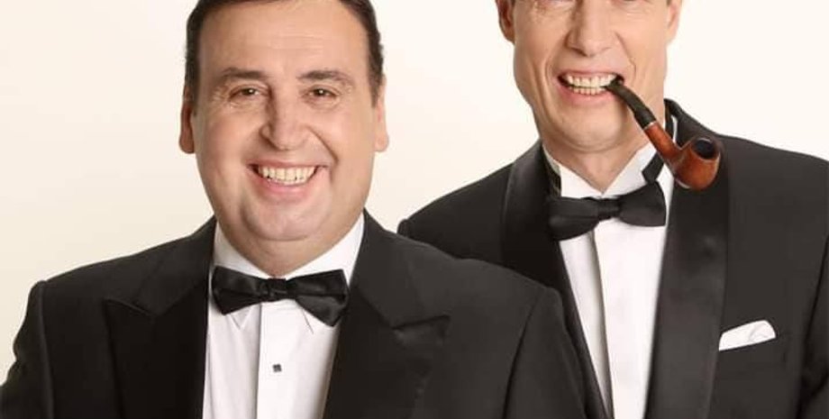 Владимир Данилец и Владимир Моисеенко, кролики