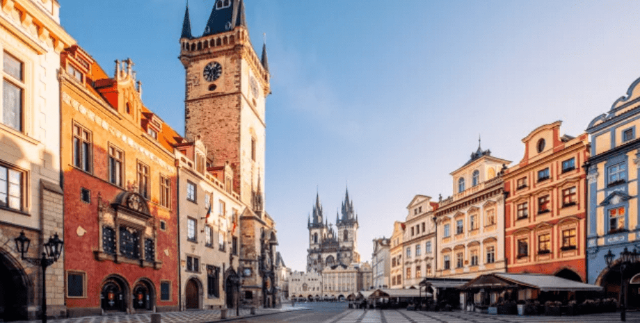 Панорама Праги в Чехії