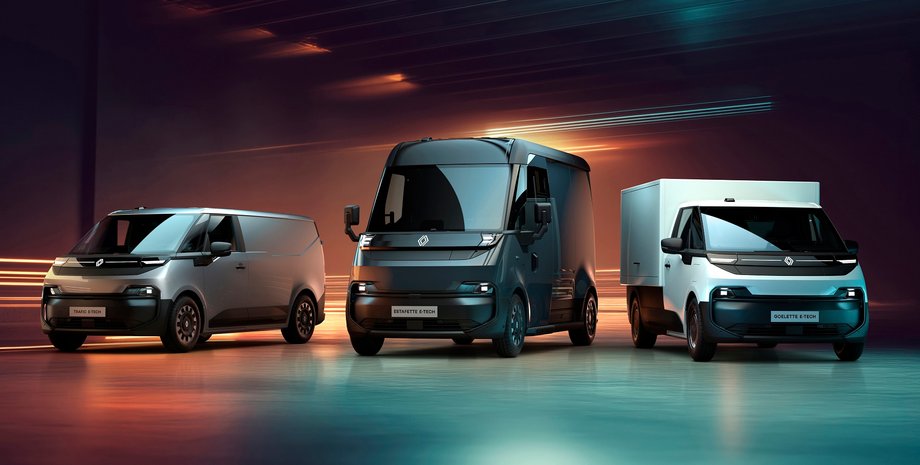 Renault Trafic 2026, Renault Trafic, новий Renault Trafic, електромобіль Renault, електромобілі Renault, фургон Renault