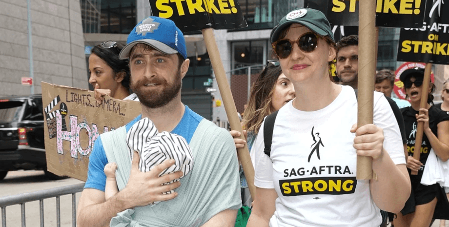 Денієл Редкліфф та Ерін Дарк, син денієла редкліффа, гаррі поттер головний актор, дівчина денієла редкліффа