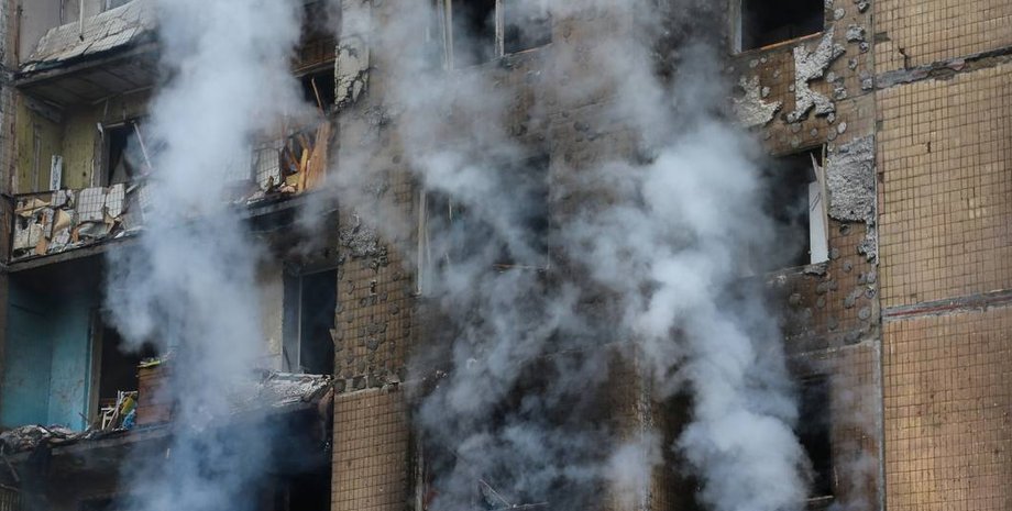 Київ, війна, удар, Україна, фото