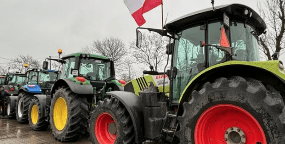 транспортна блокада, україно-польський кордон, українські вантажівки, польські фермери,