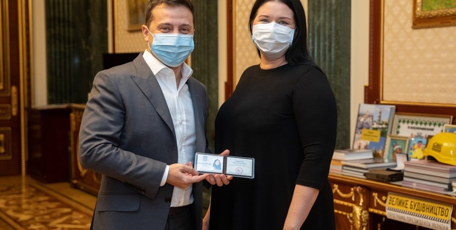 Айна Тымчук, Владимир Зеленский, Харьковская ОГА, Указ президента