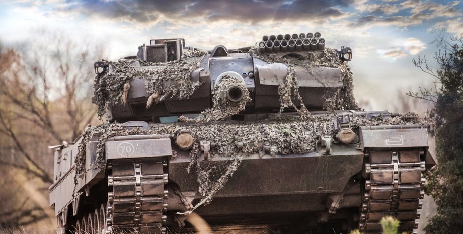 Танк Leopard 2 тяжелое вооружение техника