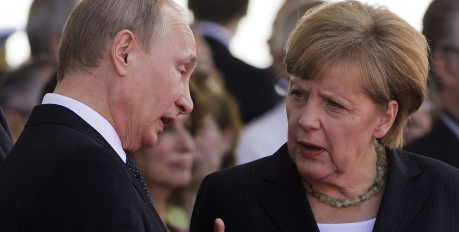 Ангела Меркель и Владимир Путин / Фото: AFP