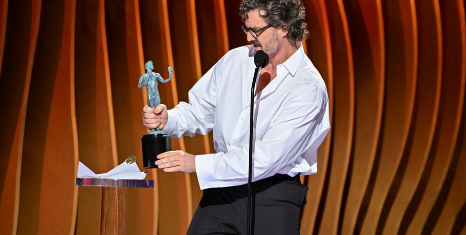 Педро Паскаль, SAG Awards 2024, последние из нас, педро паскаль роли, педро паскаль пьяный, церемония награждения