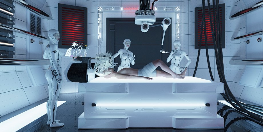 Роботы, андроиды, лаборатория