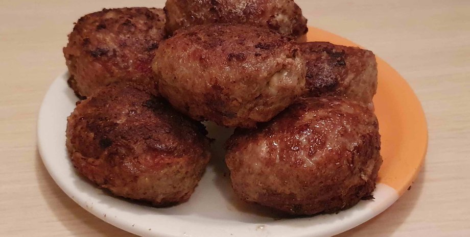 котлеты сербские, котлеты уштипцы, мясные блюда, кулинария