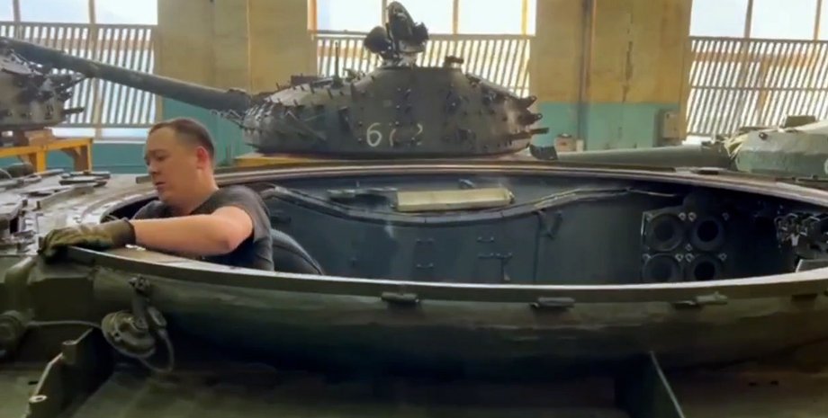 модернизация т-62 в рф
