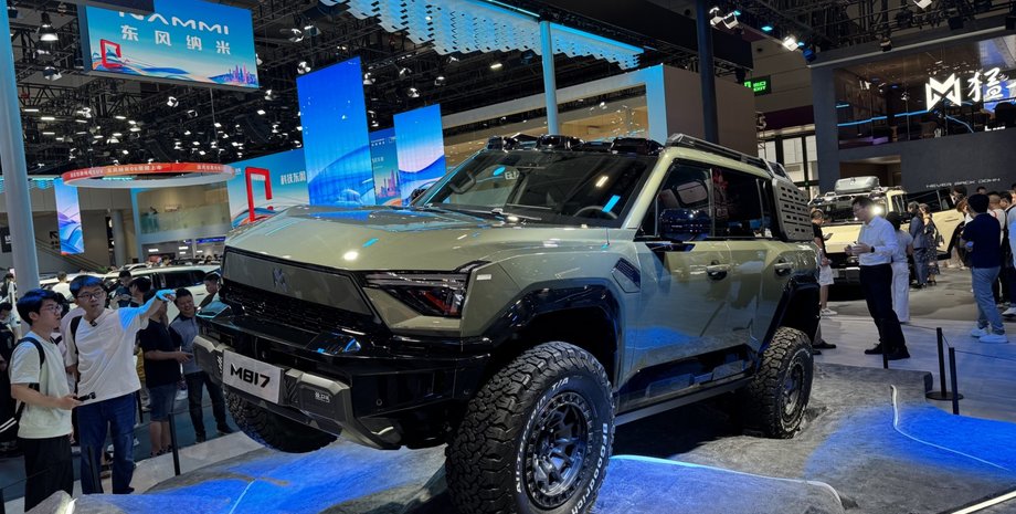 Dongfeng Warrior 817, Dongfeng Warrior, новый Dongfeng Warrior, Dongfeng Warrior M817, китайский внедорожник
