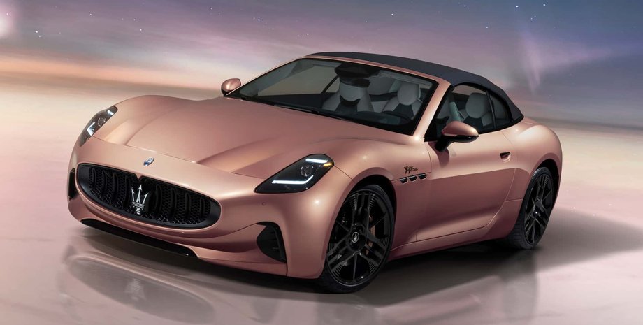 Maserati GranCabrio Folgore, Maserati GranCabrio, электромобиль Maserati, кабриолет Maserati