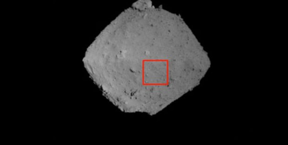 Фотография Рюгу, сделанная с расстояния 1 километр. JAXA, University of Aizu & collaborators