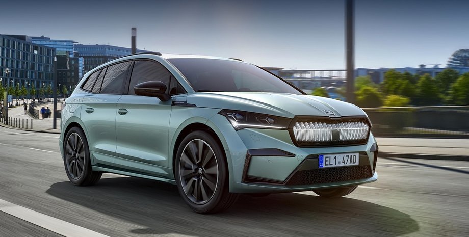 Skoda Enyaq iV, Skoda Enyaq, электромобиль Skoda, кроссовер Skoda Enyaq, новый Skoda Enyaq