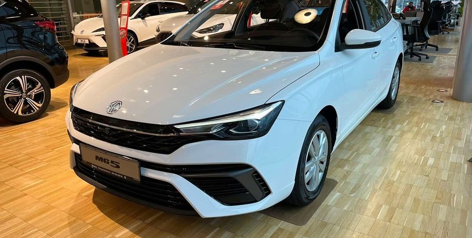 MG 5 2025, новий MG 5, MG 5, седан MG