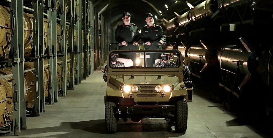 ракетный бункер иран